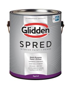 Glidden Spred Interior Paint + Primer Eggshell Midtone Base 1 Gallon