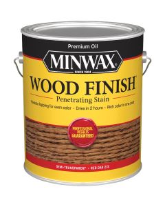 Minwax Wood Finish Penetrating Stain, Red Oak, 1 Gal.