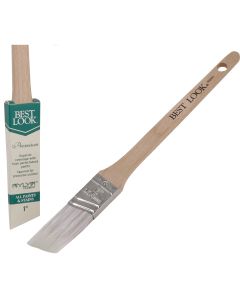 Best Look Premium 1 In. Thin Angle Nylyn Paint Brush