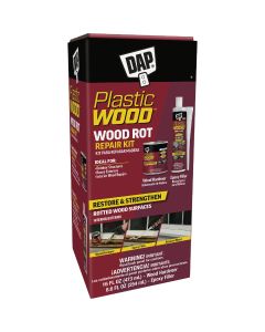 Dap Natural Plastic Wood Rot Repair Kit