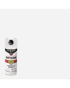 Rust-Oleum Stops Rust 12 Oz. Custom Spray 5 in 1 Flat Spray Paint, White