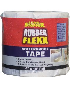 Leak Stopper Rubber Flexx 4 In. x 10 Ft. Waterproofing & Seam Tape