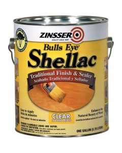 Zinsser Bulls Eye Clear Shellac, Gallon