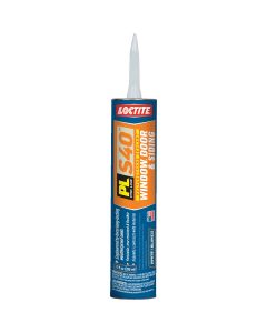 Loctite PL S40 10 Oz. Polyurethane Window, Door, & Siding Sealant, White