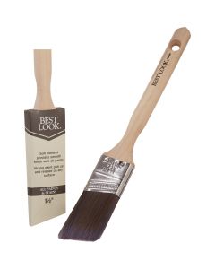 Best Look 1.5 In. Angle Polyester Paint Brush