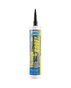 Through the Roof! 10.5 Oz. Black Roof Sealant