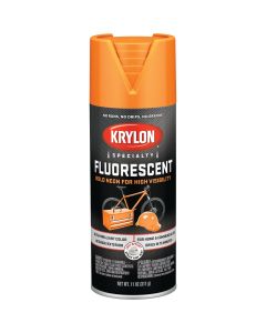 Krylon 11 Oz. Fluorescent Spray Paint, Yellow-Orange