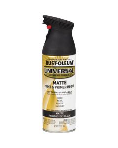 Rust-Oleum Universal 12 Oz. Matte Farmhouse Black Paint