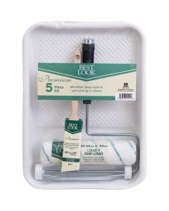 Best Look Premium Microfiber Paint Tray Set (5-Piece)