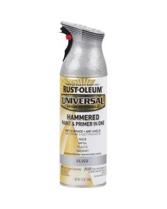 Rust-Oleum Universal 12 Oz. Hammered Silver Paint