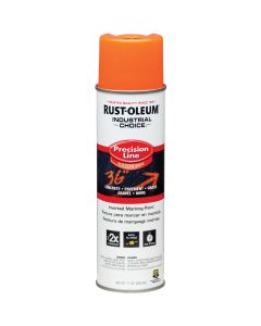 Rust-Oleum Industrial Choice APWA Orange 17 Oz. Inverted Marking Spray Paint