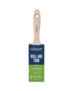 Valspar 2 In. Wall & Trim Flat Trim Brush