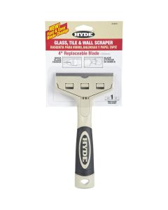 Hyde 4" Glass Scraper W/ Blade