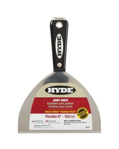 Hyde Black & Silver 6 In. High-Carbon Steel Joint Knife