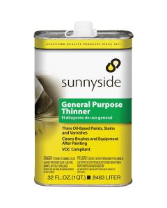 Sunnyside 1 Quart Low VOC General Purpose Paint Thinner