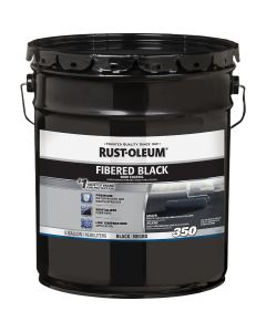 4.75gal Rust 350 Fibered Blk R