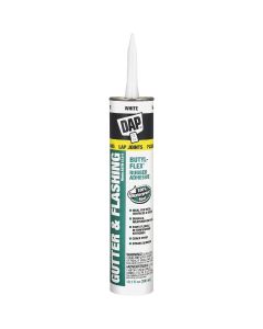 DAP BUTYL-FLEX 10.1 Oz. Gutter & Flashing Sealant, White