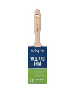 Valspar 2.5 In. Wall & Trim Flat Trim Brush