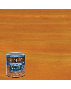 Valspar Transparent Deck Stain, Redwood Natural Tone, 1 Qt.