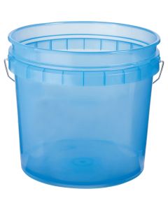 Leaktite 3.5 Gal. Blue Translucent Pail