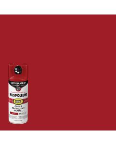 Rust-Oleum Stops Rust 12 Oz. Custom Spray 5 in 1 Gloss Spray Paint, Regal Red