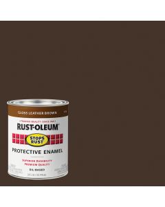 Qt Stops Rust Leather Brown