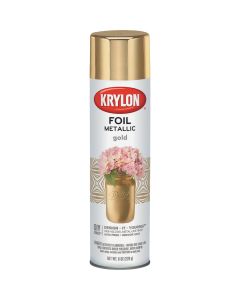 Krylon 8 Oz. Premium Foil Metallic Gold Spray Paint