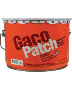 GacoPatch 2 Gal. White Silicone Roof Patch, 193-942