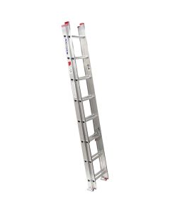 Werner 16 Ft. Aluminum Extension Ladder with 200 Lb. Load Capacity Type III Duty Rating