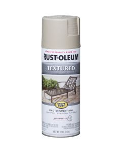 Rust-Oleum Stops Rust 12 Oz. Textured Finish Spray Paint, Sandstone