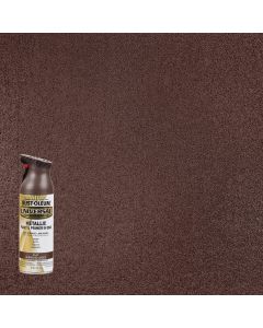 Rust-Oleum Universal 11 Oz. Metallic Flat Burnished Amber Spray Paint