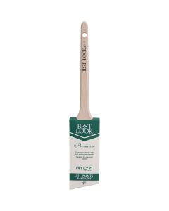 Best Look 2 In. Premium A/S Nylyn Brush With Rattail Beech Wood Handle