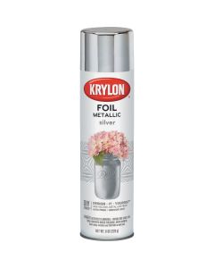 Krylon 8 Oz. Premium Foil Metallic Silver Spray Paint