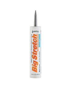 Sashco Big Stretch 10.5 Oz. Acrylic Elastomeric Caulk, Gray