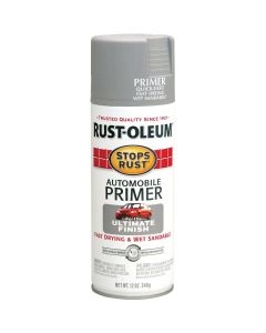 Rust-Oleum Stops Rust Light Gray 12 Oz. Spray Automotive Paint Primer