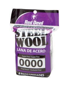 Red Devil #0000 Steel Wool (8-Pack)