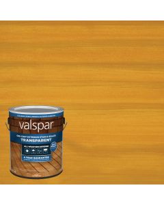 Valspar Transparent Deck Stain, Cedar Natural Tone, 1 Gal.