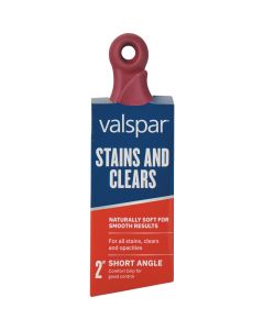 Valspar 2 In. All Stains  Short Angle Comfort Grip Brush