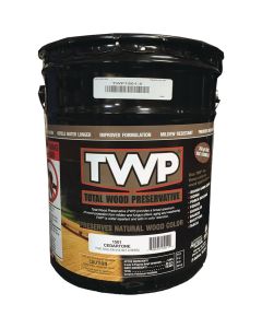 TWP1500 Series Low VOC Wood Preservative Deck Stain, Cedartone, 5 Gal.