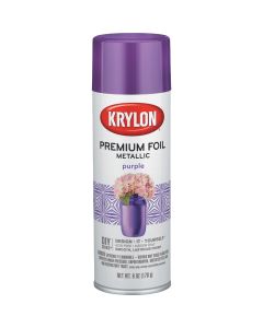 Krylon 8 Oz. Premium Foil Metallic Purple Spray Paint