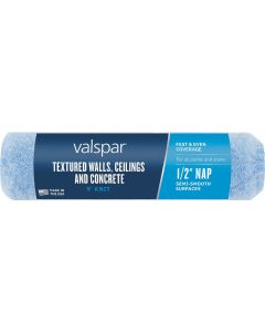 Valspar 9 In. x 1/2 In. Knit Textured Walls, Concrete & Decks Roller Covers