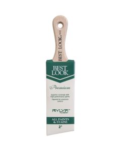 Best Look 2 In. Premium A/S Nylyn Brush With Short Beech Wood Handle