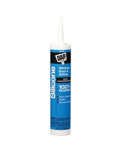 DAP 9.8 Oz. Window, Door & Siding Silicone Sealant, White