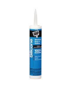 DAP 9.8 Oz. Window, Door & Siding Silicone Sealant, Clear