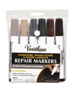 Varathane Furniture, Wood Floor and Laminate Repair Markers (6-Count)