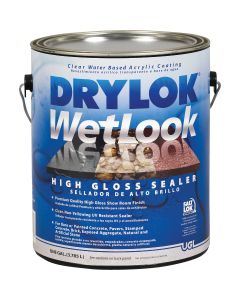 Drylok Wetlook Clear Concrete Sealer, 1 Gal.