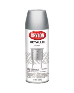 Krylon 11 Oz. Metallic Gloss General Purpose Spray Paint, Silver