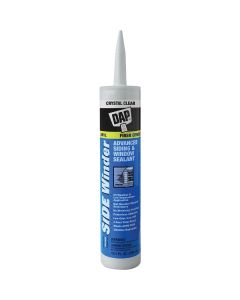 DAP Side Winder 10.1 Oz. Advanced Siding & Window Polymer Sealant, Crystal Clear