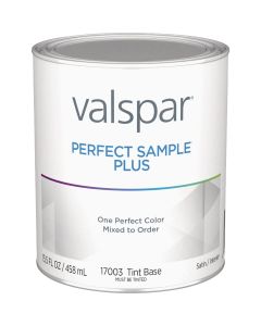 Valspar Perfect Sample Interior Latex Satin Wall & Trim Paint, Tint Base