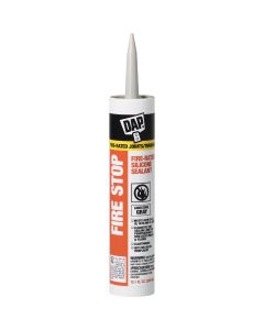 DAP 10.1 Oz. Fire Stop Fire-Rated Sealant, Limestone Gray